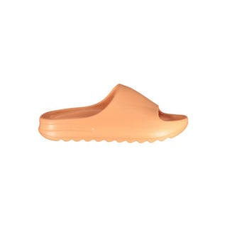 Orange Polyurethane Women's Slipper