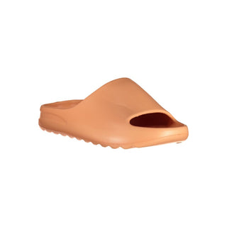 Orange Polyurethane Women's Slipper