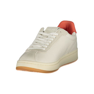Beige Polyurethane Women's Sneaker