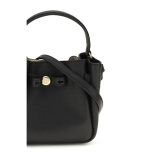 Black Calf Leather Bos Taurus Shoulder Bag