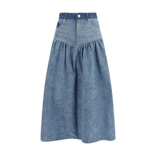 Blue Denim Skirt