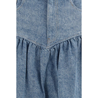 Blue Denim Skirt