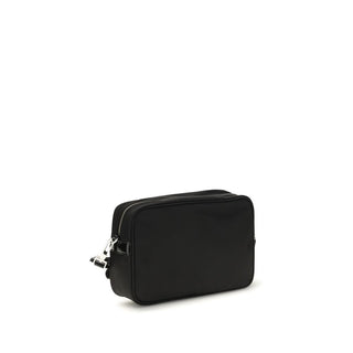 Black Polyamide Shoulder Bag