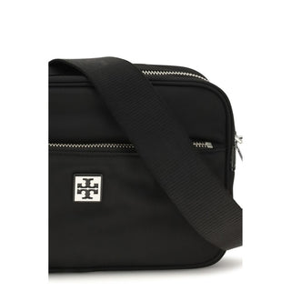 Black Polyamide Shoulder Bag