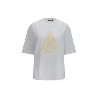 Camiseta de algodón blanca