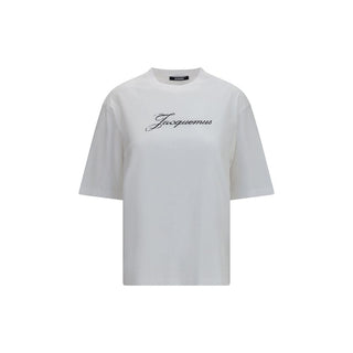 Camiseta de algodón blanca