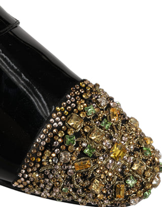Black Embellished Men Derby Dress Formal Shoes