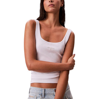 White Cotton Tank Tops
