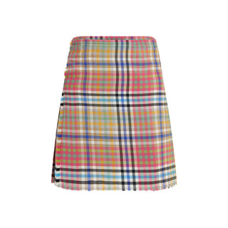 Multicolor Wool Oves Aries Mini Skirt