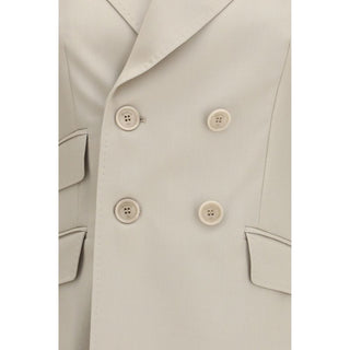 Beige Wool Oves Aries Blazer