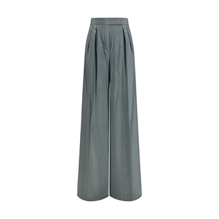 Pantalones casuales bicolor de lana Oves Aries