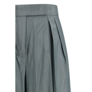 Bicolor Wool Oves Aries Casual Pants