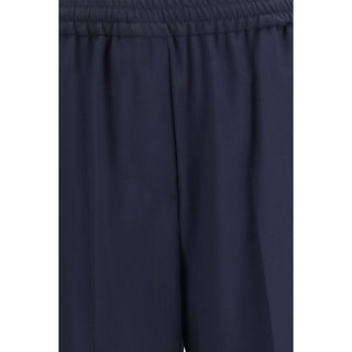 Blue Wool Oves Aries Casual Pants