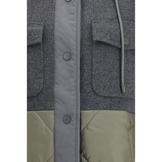Gray Wool Oves Aries Shell Jacket