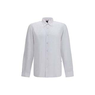 White Linen Dress Shirt