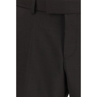 Gray Wool Oves Aries Two-Piece Suit