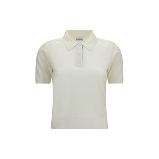 Beige Wool Oves Aries Polo Shirt