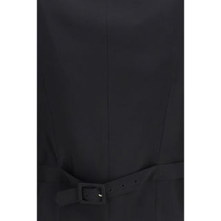 Brown Wool Oves Aries Sleeveless Jacket