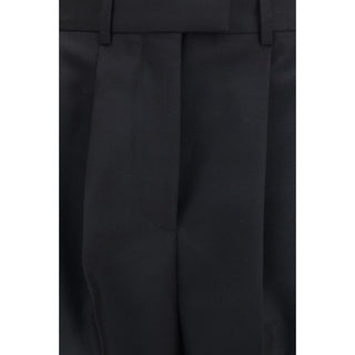 Black Wool Oves Aries Dress Pants