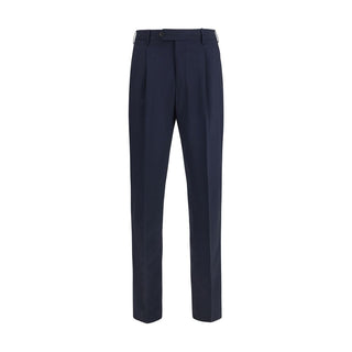 Pantalones casuales Aries de lana azul