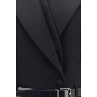 Black Wool Oves Aries Jacket