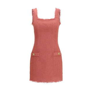 Vestido casual Aries de lana multicolor Oves  