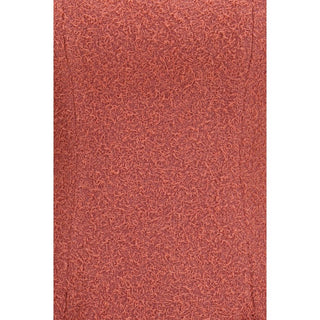 Multicolor Wool Oves Aries Casual Dress