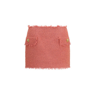 Multicolor Wool Oves Aries Mini Skirt