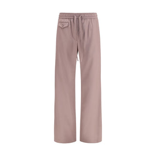 Pantalones jogger Aries de lana marrón Oves (pantalones de entrenamiento)  