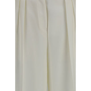 White Wool Oves Aries Casual Pants