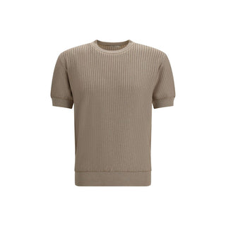 Beige Cotton Sweatshirt