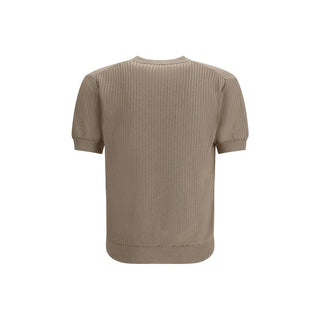 Beige Cotton Sweatshirt
