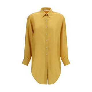 Gold Silk Shirt