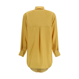 Gold Silk Shirt