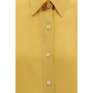 Gold Silk Shirt
