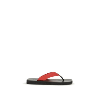 Multicolor Rubber Flip-Flop Sandals