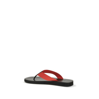 Multicolor Rubber Flip-Flop Sandals