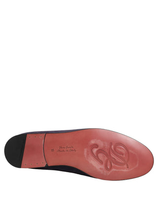 Violet Velvet Slip On Men Flats Loafers Shoes