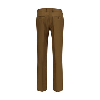 Brown Wool Oves Aries Dress Pants