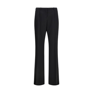 Black Wool Oves Aries Pants