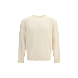 Beige Cotton Sweatshirt