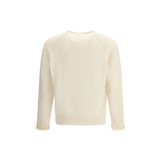 Beige Cotton Sweatshirt