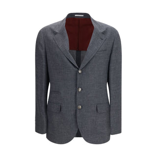 Gray Wool Oves Aries Blazer