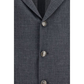 Gray Wool Oves Aries Blazer