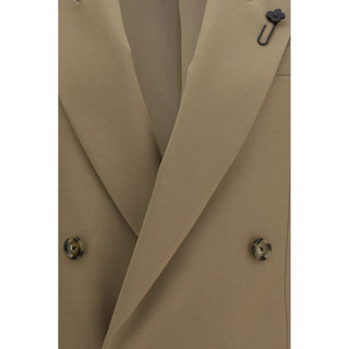 Blazer de lana beige Oves Aries