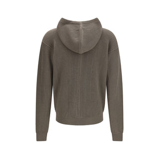 Gray Wool Oves Aries Hoodie