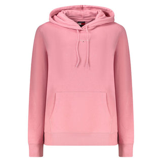 Suéter de algodón rosa para mujer