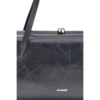 Black Calf Leather Bos Taurus Shoulder Bag