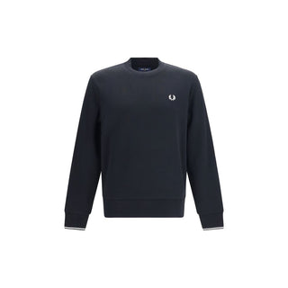 Black Cotton Sweatshirt
