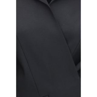 Black Wool Oves Aries Full-Length Jacket
